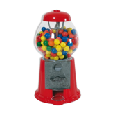 Distributeur de bonbons en métal et verre