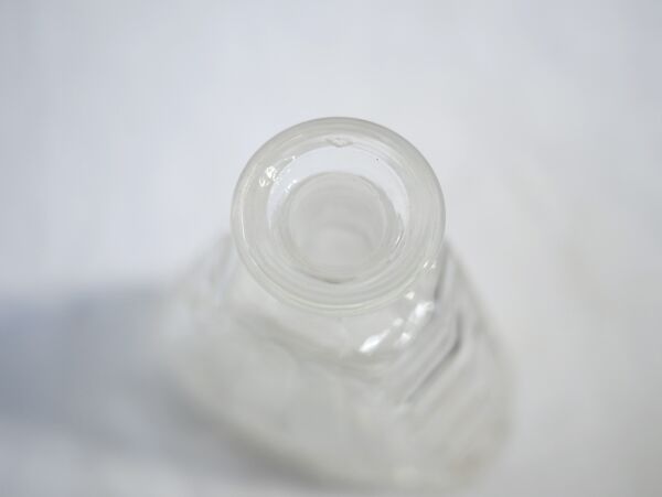 Carafe et 6 verres vintage en verre