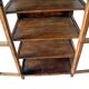Tek window cabinet / four interior compartments / twelve glass panels