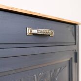 Art deco storage unit