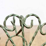 Wrought iron plant holder