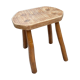 Brutalist stool-60s