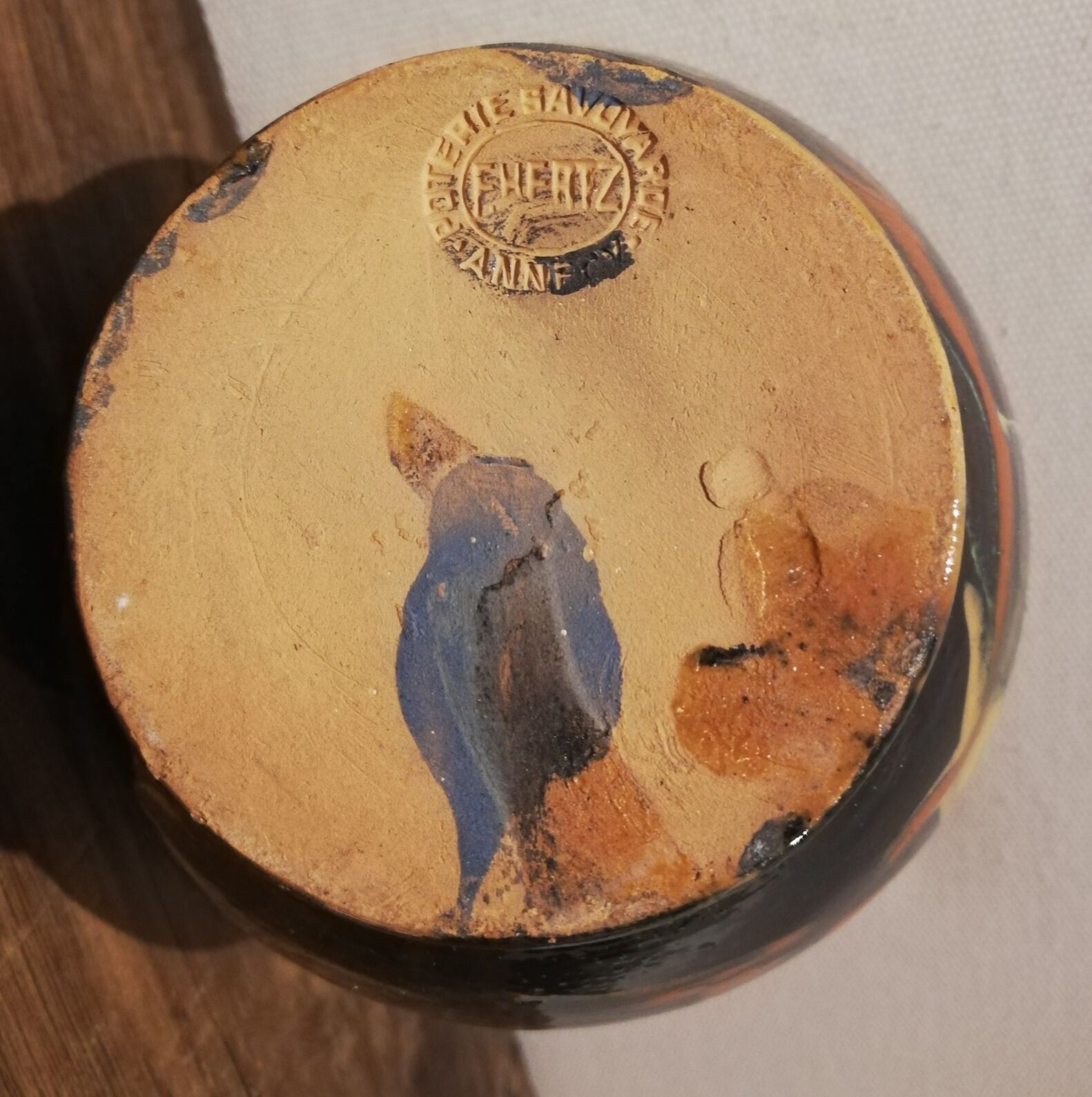 Hertz ceramic pitcher