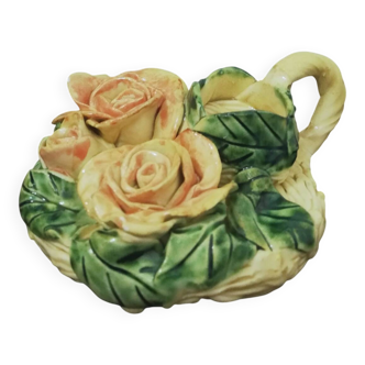 Barbotine candlestick