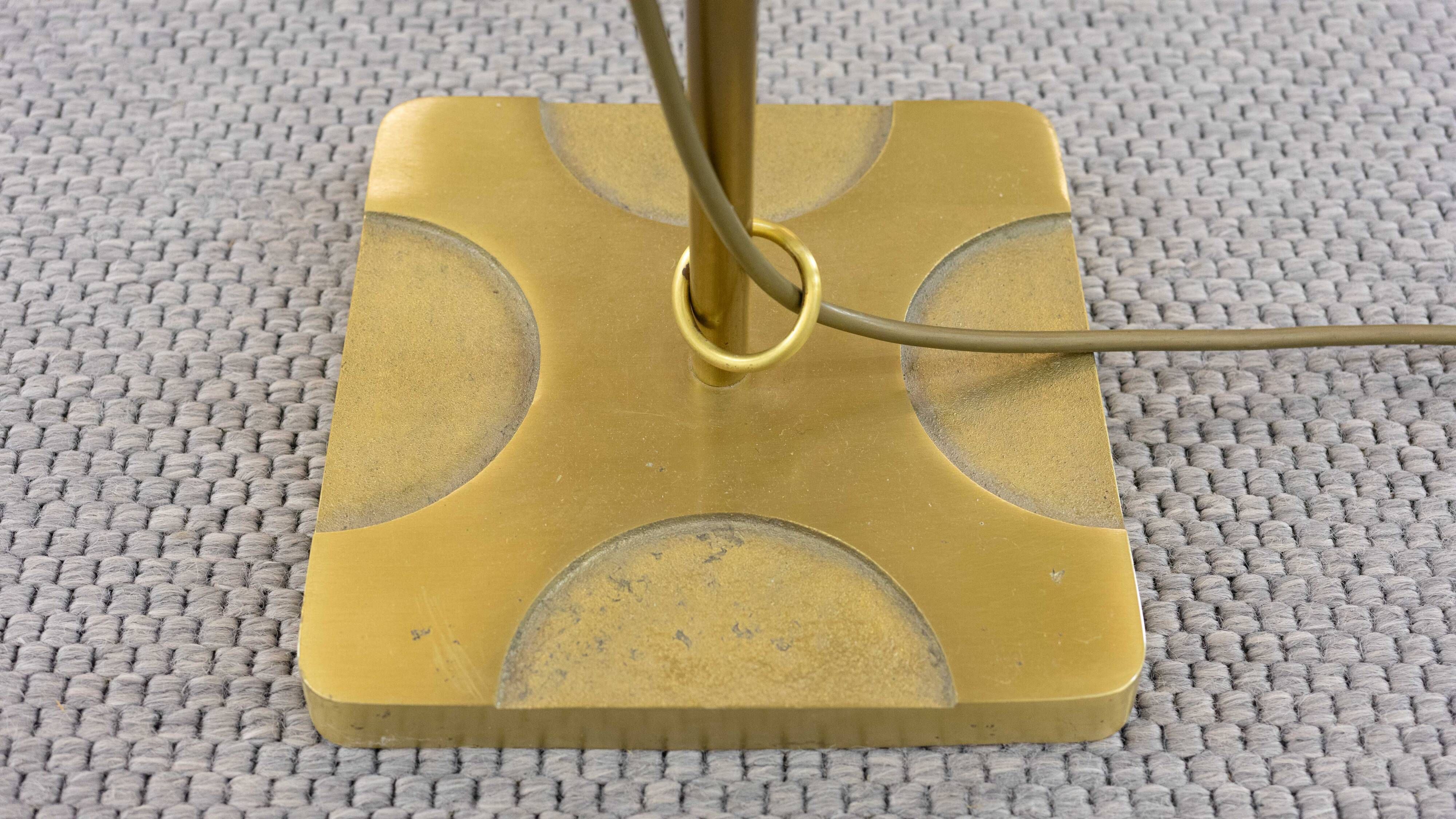Midcentury Brass Floorlamp / Spot, 60s