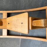 Mid-century wooden rocking horse, 1960s
