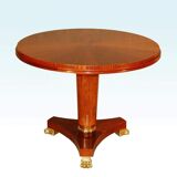 Table Pedestal table 1940 Dlg André Arbus Feet claws In Bronze