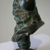 Molière bust in plaster