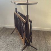Folding magazine rack attributed to Ico Parisi-Italy from the 1950s