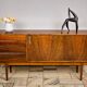 Commode vintage, usine de meubles Bytom, Pologne, années 1960.