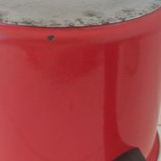 Milk pot - 17 vintage enamelled steel 60/70