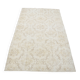 Beige Geometric Oushak Turkish Rug sku 3123