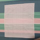 Set of white old napkins