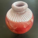 Glazed ceramic ball vase by Jean and Robert Cloutier 1950-1960