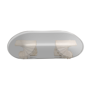 Table basse travertin