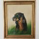 A.Mairesse Portrait de Chien, oil on canvas, 1930