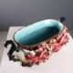 Antique ceramic jardinière with slip decoration, Europe, 20th century