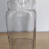 Vase, old jar in blown glass