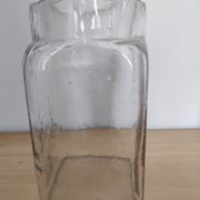 Vase, old jar in blown glass