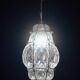Venetian transparent lantern, Murano glass, Italy, 1970s