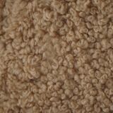 Danish modernist lounge chair in oak and lambswool, Henning Kjærnulf, 1960s