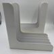 Set of white vinyl holders for 33T