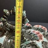 Majolica oyster plate