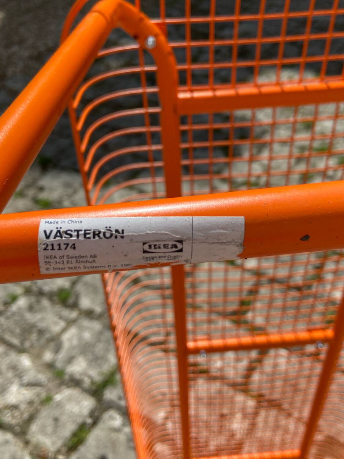 Banc vintage IKEA VASTERON