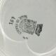 St Amand cup and ramekin blue stripes