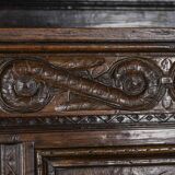 Charles II Oak Plaque, 1684, Set of 3