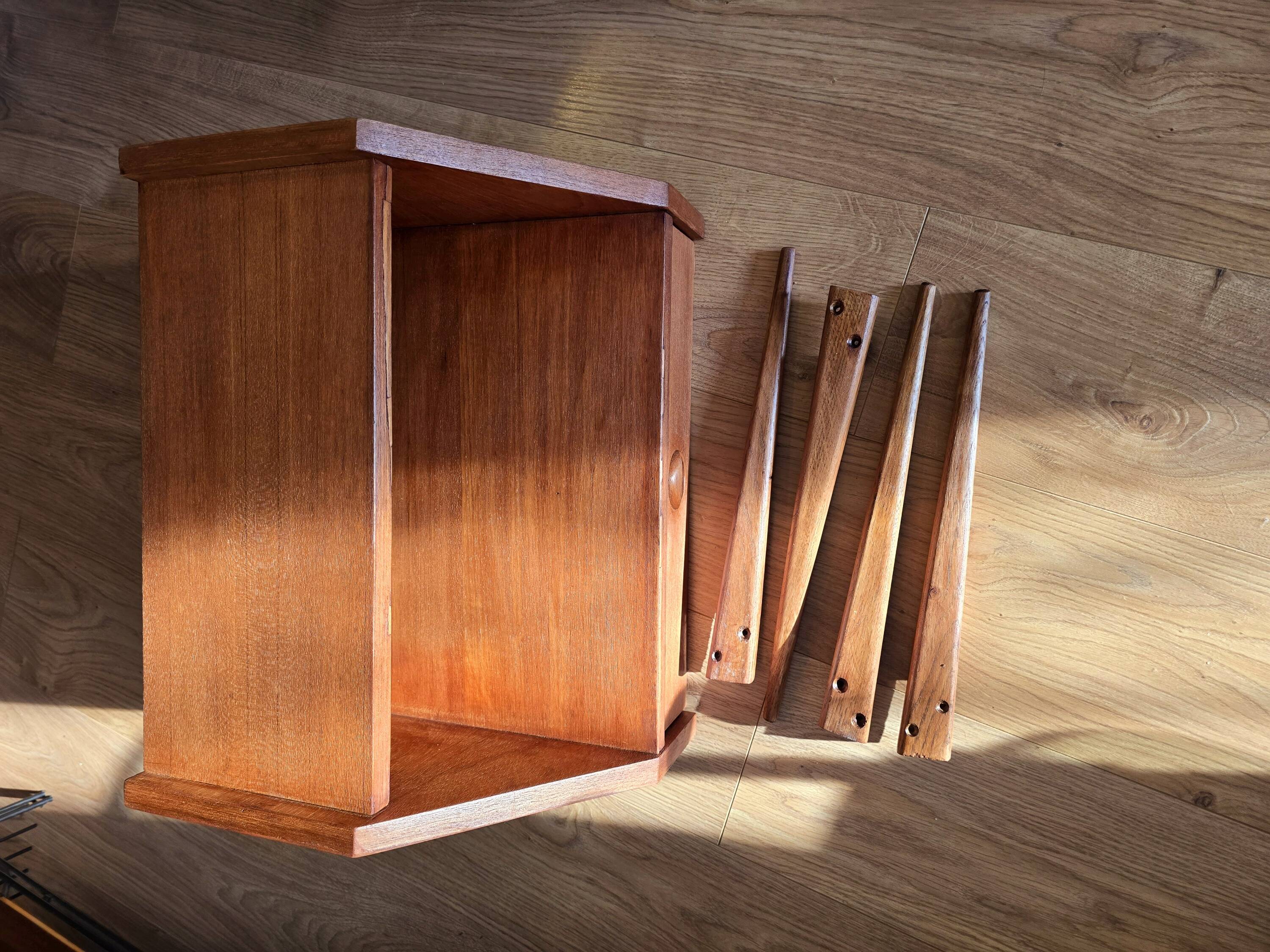 Scandinavian bedside table, 1960s