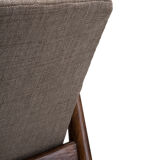GFM 64 armchair / dark beige from 1960