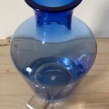 Blue decanter