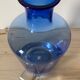 Blue decanter