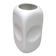 White rectangular vase Parravicini 1970s
