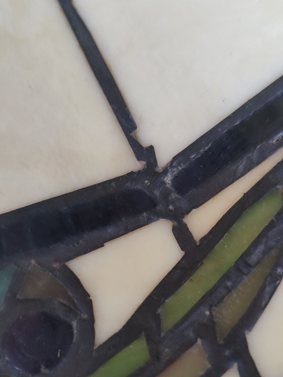 Vintage Tiffany style ceiling lamp