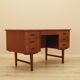 Teak desk, Danish design, 1970s, made in Denmark