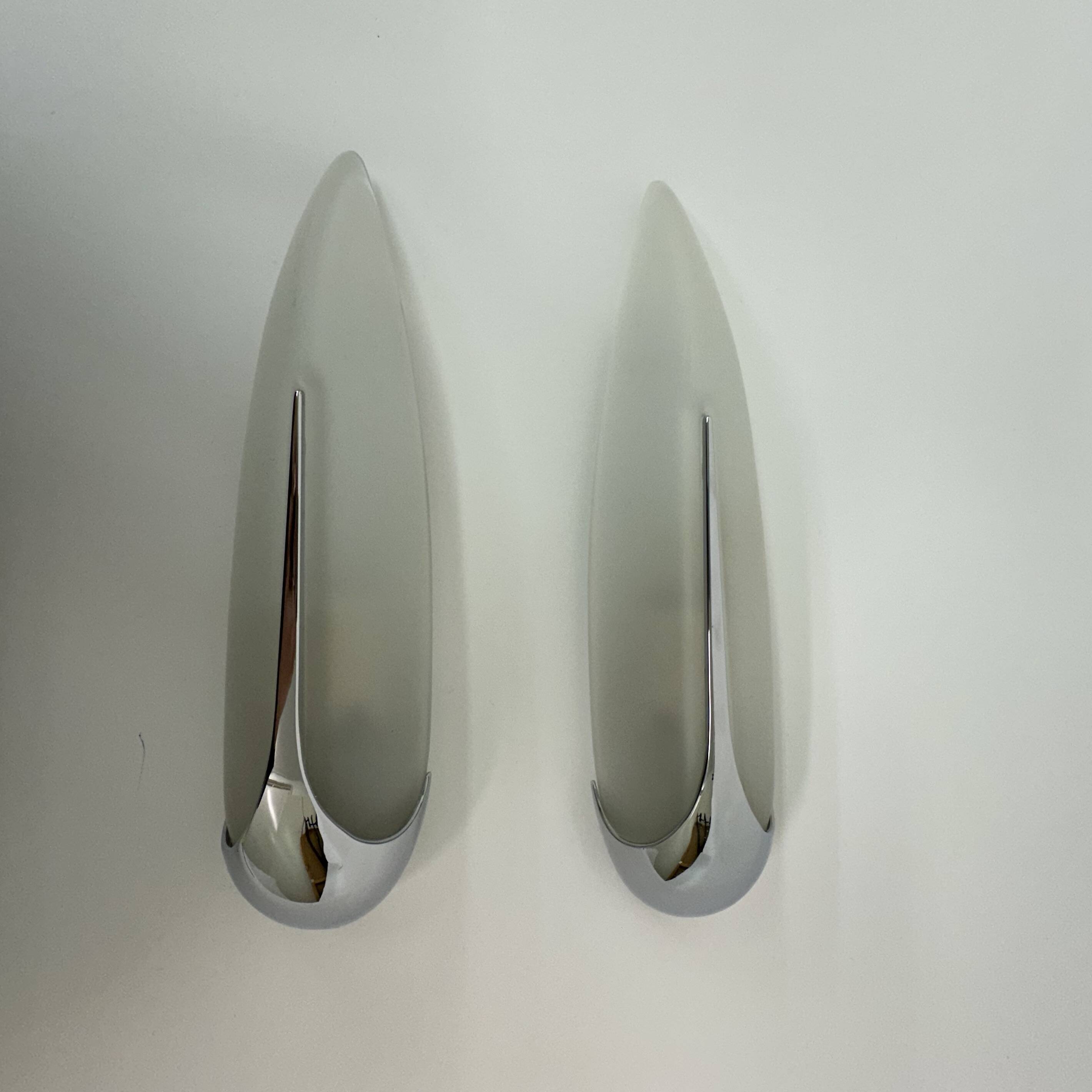Paire d'appliques Idearte Sconces Espagne années 1980