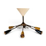 Renovated vintage Sputnik chandelier