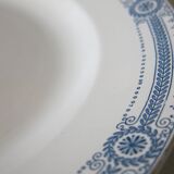Old serving dish from sarreguemines model "carlina" in good condition