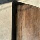 Asian solid wood quadripod brutalist coffee table H30 L81 l42