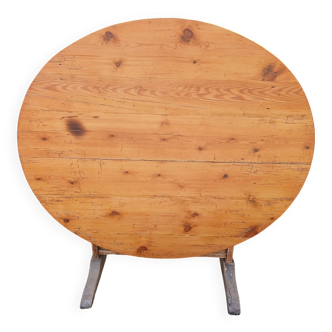 Table de vendange en pin