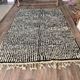 Tapis Beni Ouraine - tapis blanc et noir - sur commande 170/270 cm