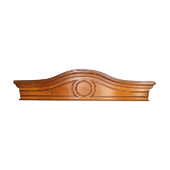 Pediment carved woodwork Napoleon style ep 19th