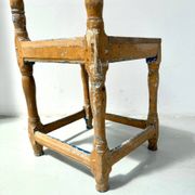 Chaise ancienne suédoise de style gustavien en pin du XVIIIe siècle