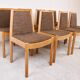 Vintage scandinavian dining chairs 1960