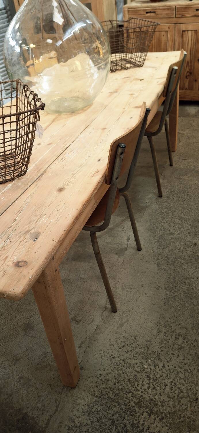 Old farmhouse table