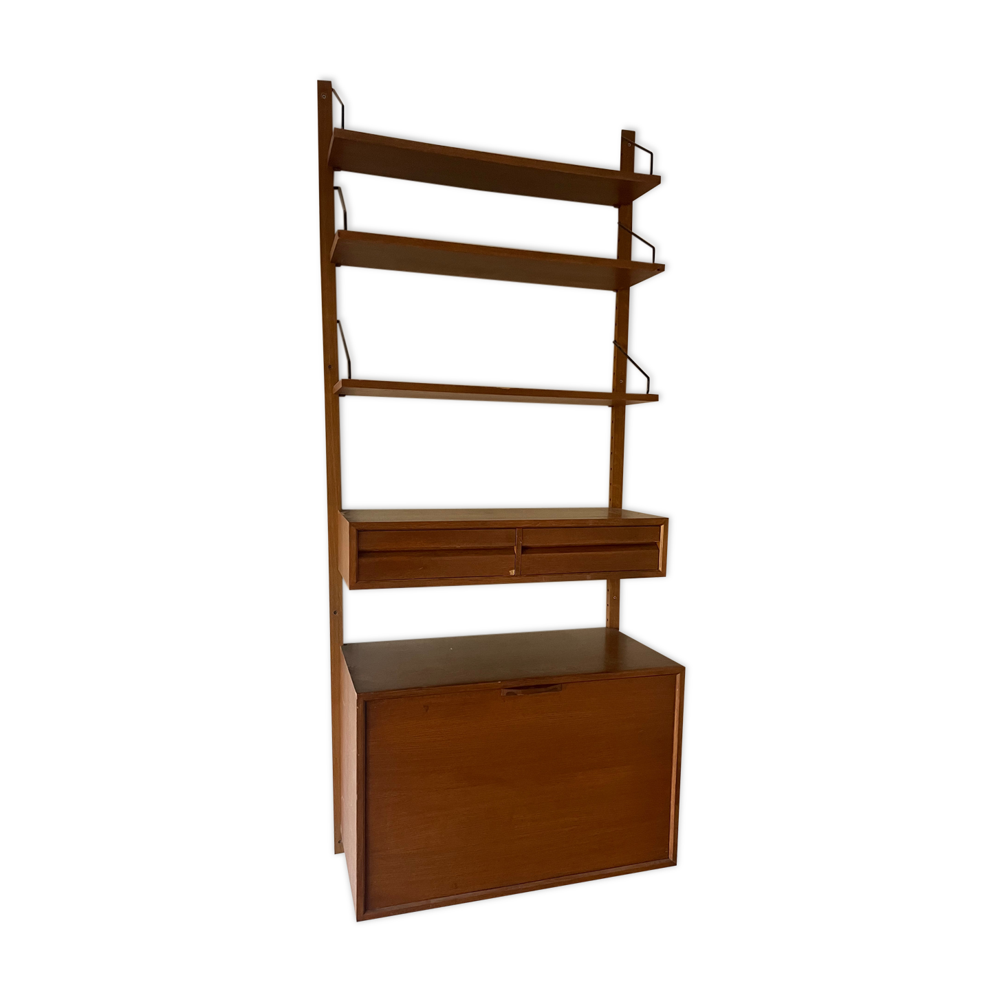 Étagère murale avec caisson