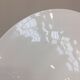 Vintage white opaline pendant light