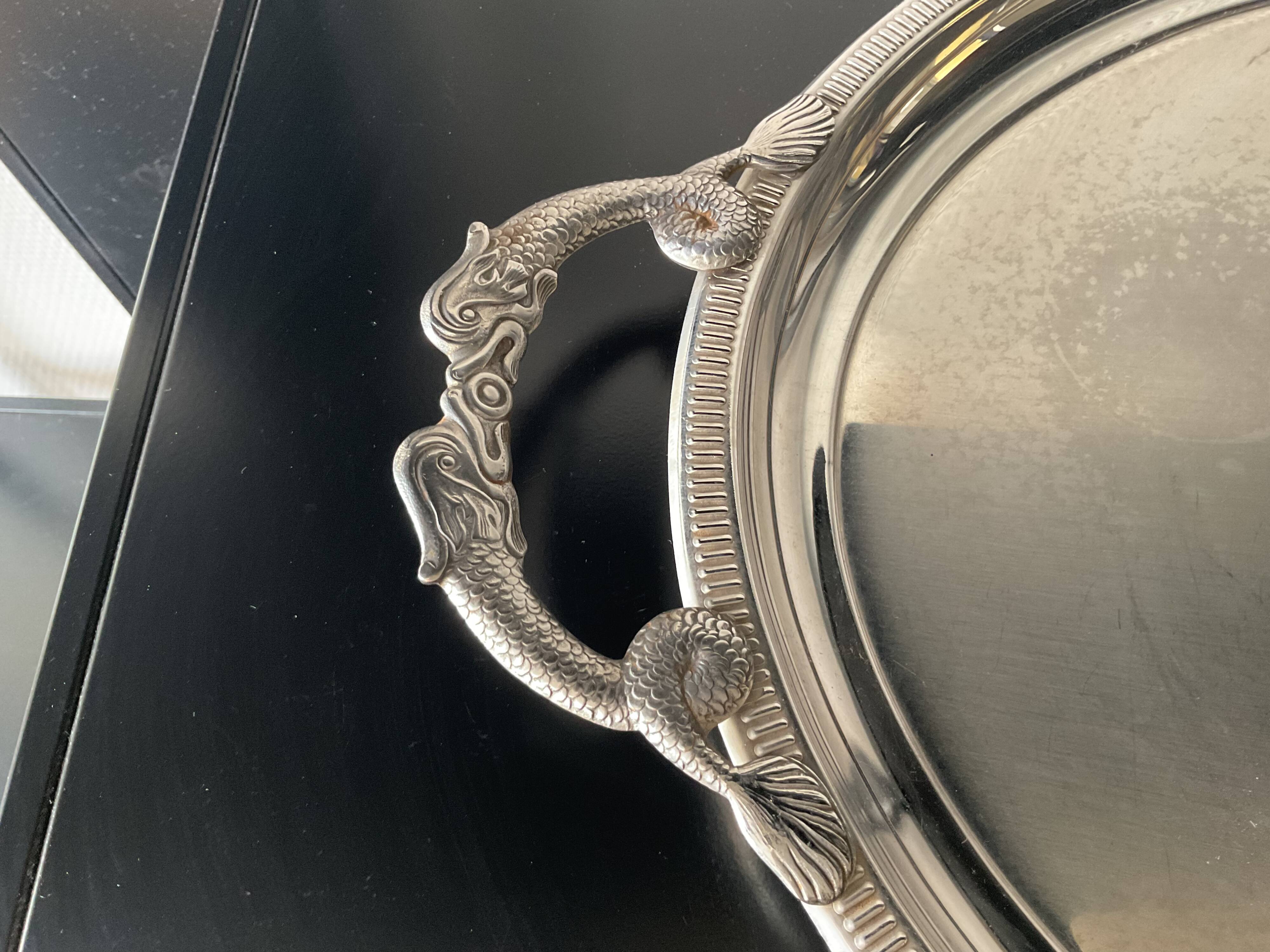 Jean Couzon silver plate